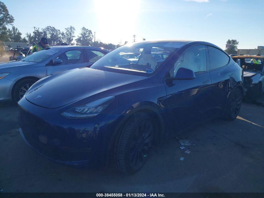 2020 TESLA MODEL Y - 5YJYGDEF8LF017315
