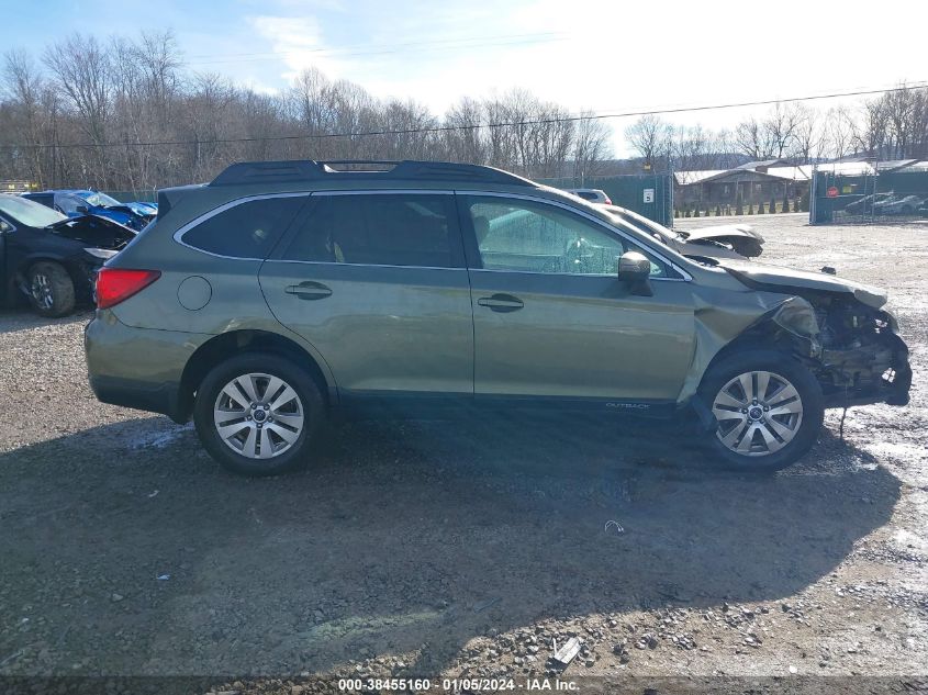 2015 SUBARU OUTBACK 2.5I PREMIUM - 4S4BSBHC6F3358901