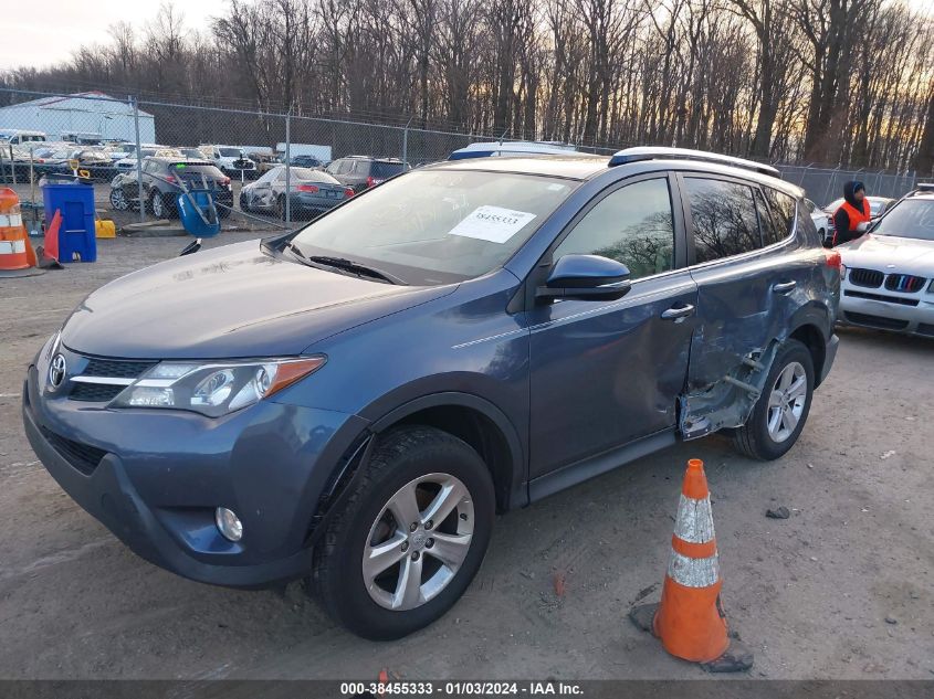 2013 TOYOTA RAV4 XLE - JTMRFREV0D5025536