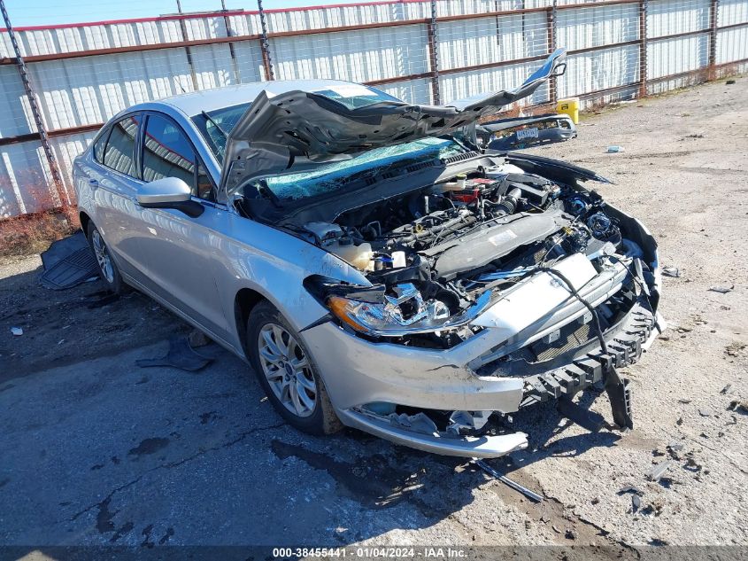 2018 FORD FUSION S - 3FA6P0G74JR203604