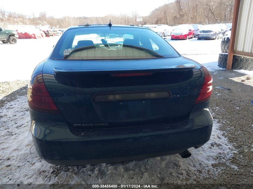 2G2WP552861103827 | 2006 PONTIAC GRAND PRIX