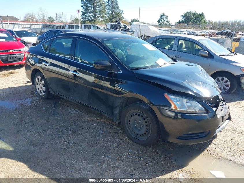 2014 NISSAN SENTRA S/SV/SR/SL - 3N1AB7AP1EL673900