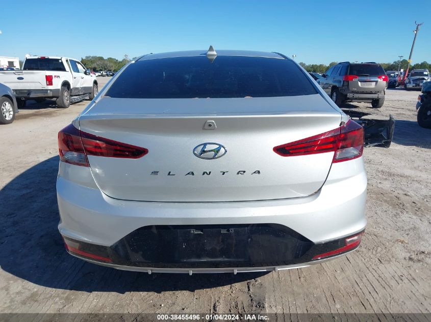 2019 HYUNDAI ELANTRA SEL - 5NPD84LF2KH461689