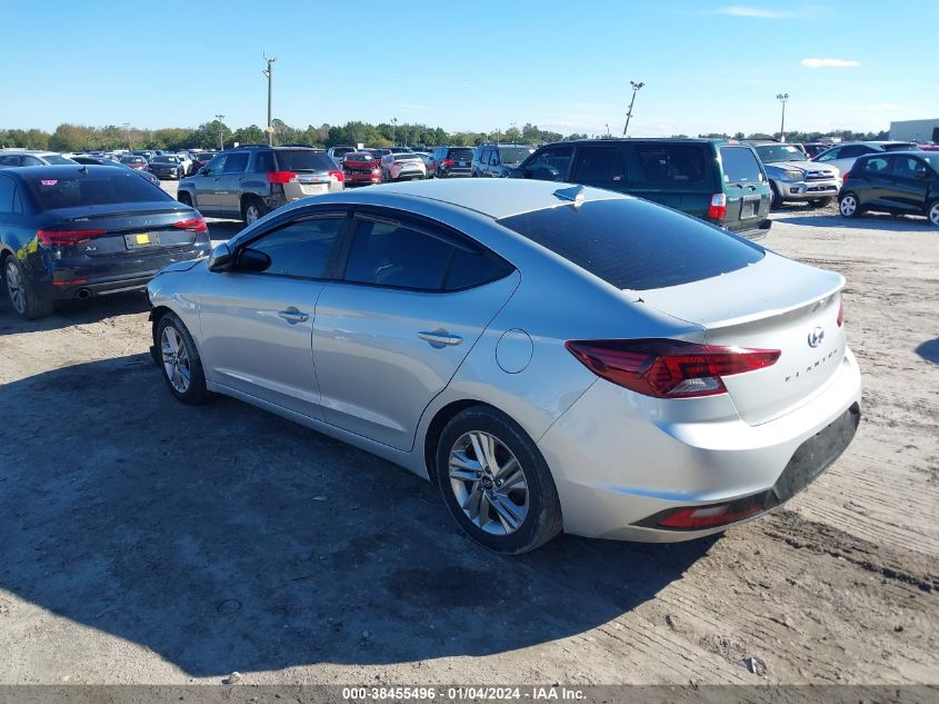 2019 HYUNDAI ELANTRA SEL - 5NPD84LF2KH461689