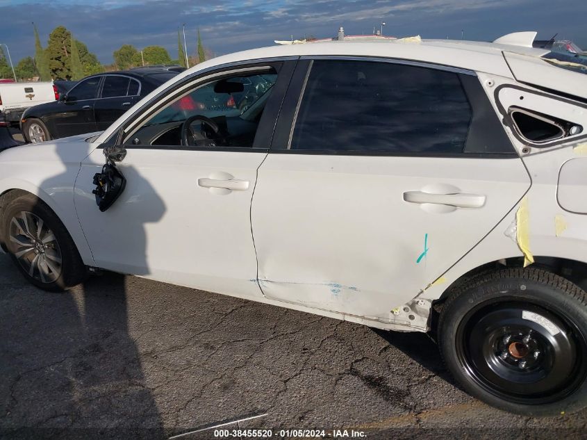 2022 HONDA CIVIC EXL - 19XFL1H72NE005434