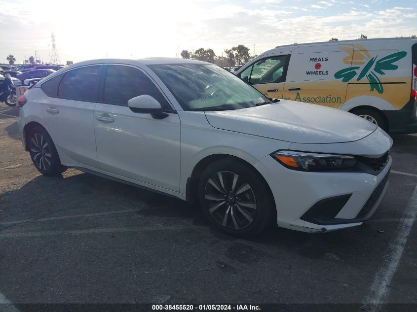 2022 HONDA CIVIC EXL - 19XFL1H72NE005434