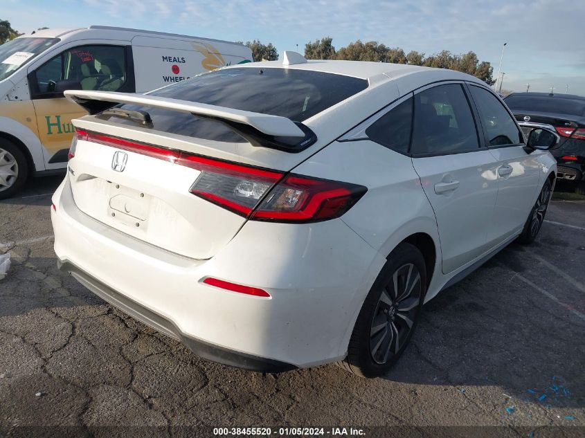 2022 HONDA CIVIC EXL - 19XFL1H72NE005434