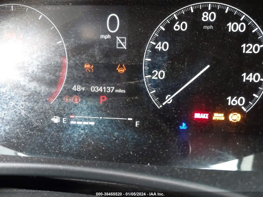 2022 HONDA CIVIC EXL - 19XFL1H72NE005434