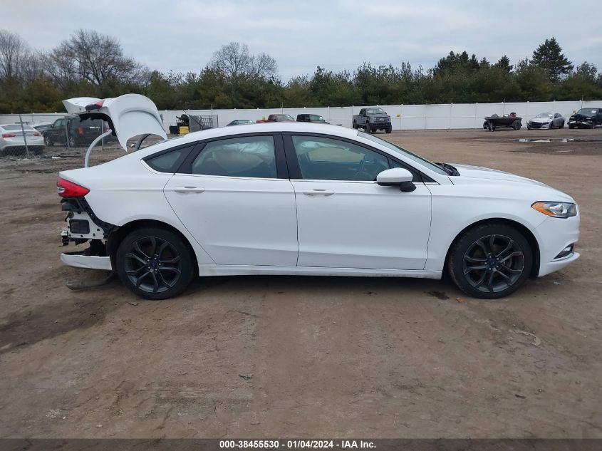 2018 FORD FUSION SE - 3FA6P0H75JR178243