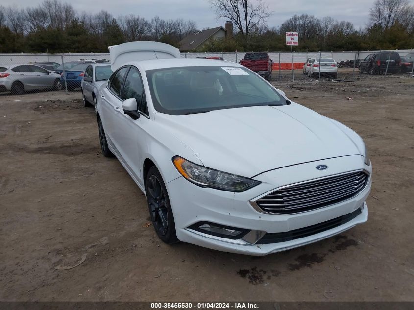 2018 FORD FUSION SE - 3FA6P0H75JR178243