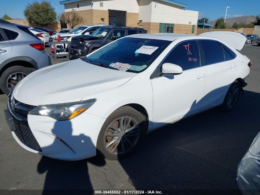 2015 TOYOTA CAMRY SE - 4T1BF1FK1FU002620