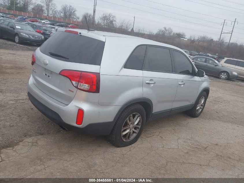 2014 KIA SORENTO LX - 5XYKTCA64EG541834