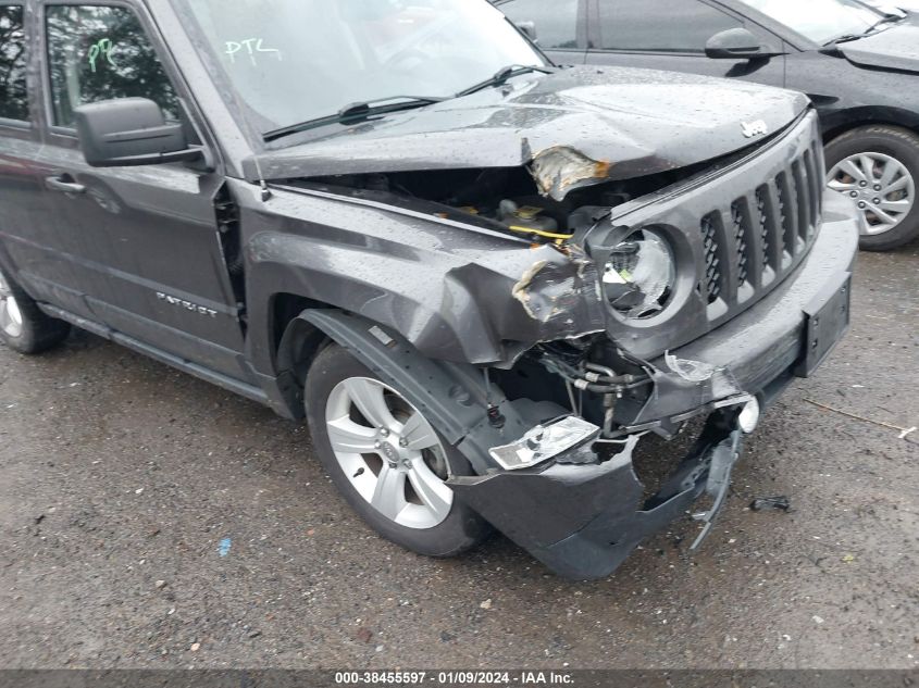 2015 JEEP PATRIOT LATITUDE - 1C4NJRFB1FD151348