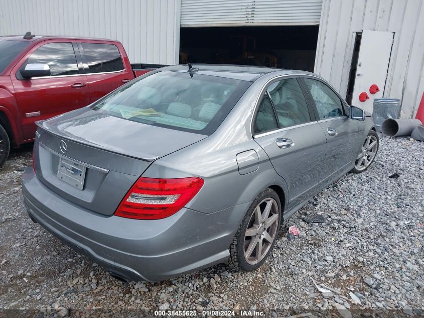 2013 MERCEDES-BENZ C 350 SPORT - WDDGF5HB7DR249046
