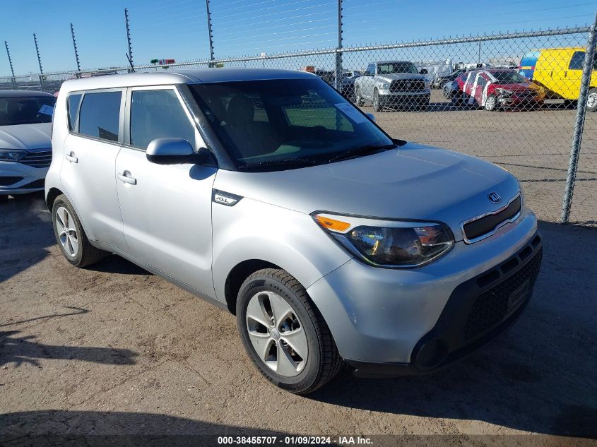 2016 KIA SOUL - KNDJN2A22G7837433