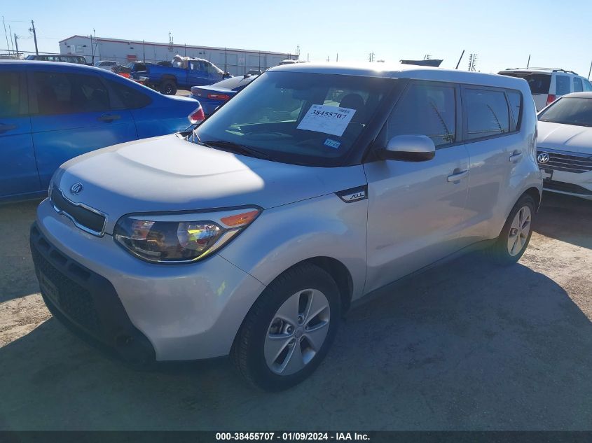 2016 KIA SOUL - KNDJN2A22G7837433
