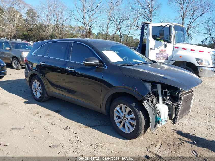 2019 KIA SORENTO 2.4L L - 5XYPG4A36KG587800