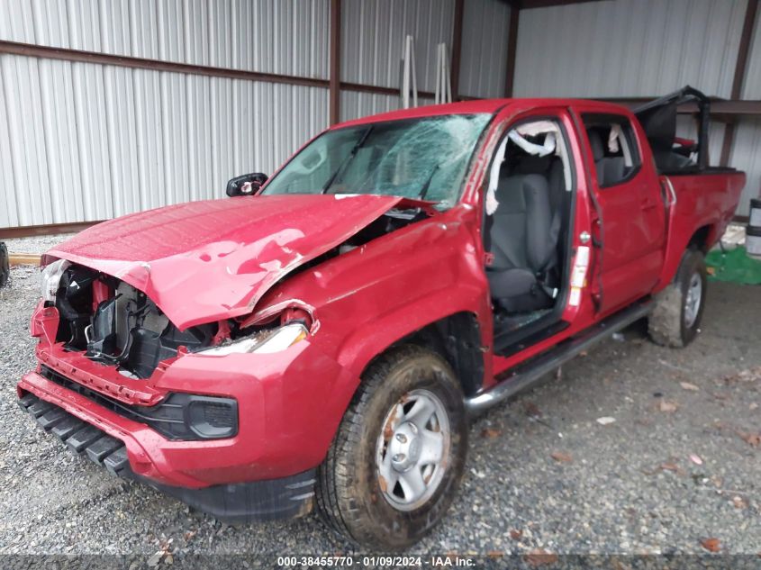 2020 TOYOTA TACOMA DOUBLE CAB/SR/SR5/TRD SPORT/TRD OFF ROAD/TRD PRO - 3TMCZ5AN7LM346350
