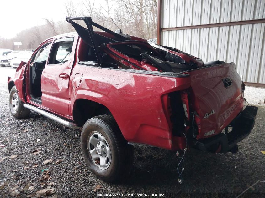 2020 TOYOTA TACOMA DOUBLE CAB/SR/SR5/TRD SPORT/TRD OFF ROAD/TRD PRO - 3TMCZ5AN7LM346350