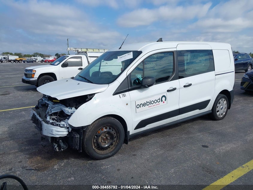 VIN NM0LS7S21N1517403 2022 FORD TRANSIT CONNECT XL