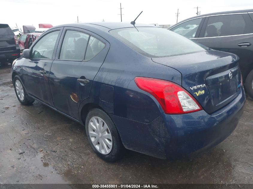 2014 NISSAN VERSA 1.6 S - 3N1CN7APXEL851481