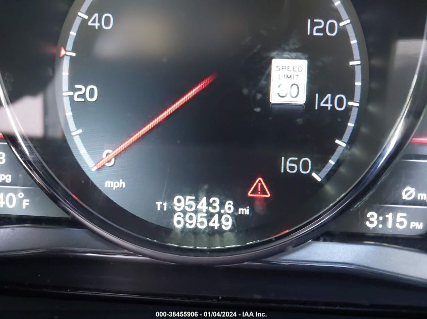 2016 VOLVO S60 INSCRIPTION T5 DRIVE-E PLATINUM LYV402FM3GB093665