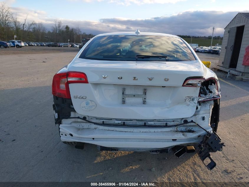 2016 VOLVO S60 INSCRIPTION T5 DRIVE-E PLATINUM LYV402FM3GB093665