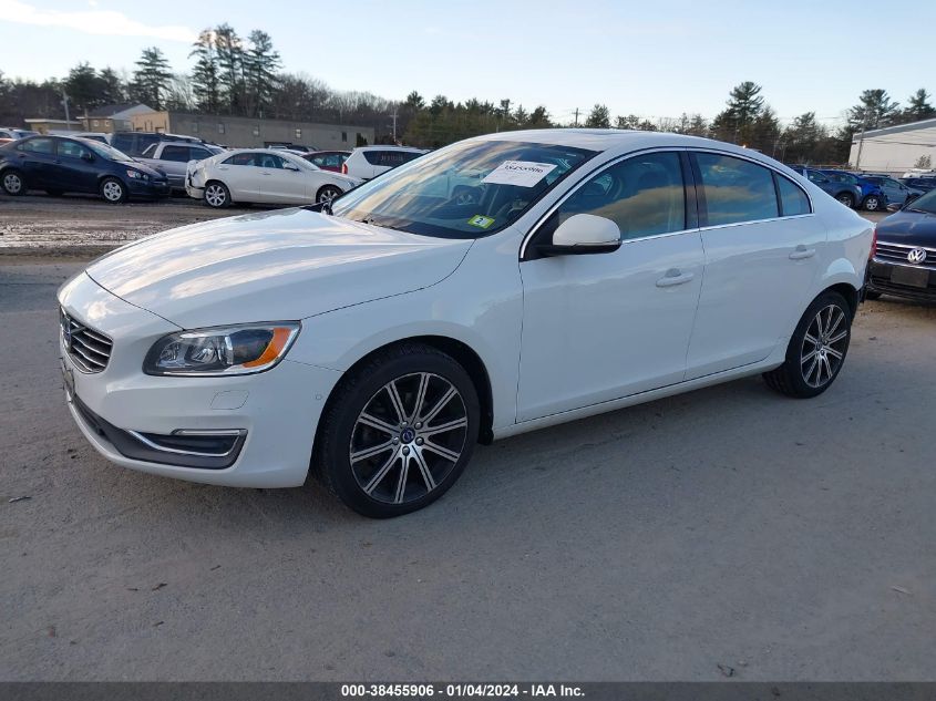 2016 VOLVO S60 INSCRIPTION T5 DRIVE-E PLATINUM LYV402FM3GB093665