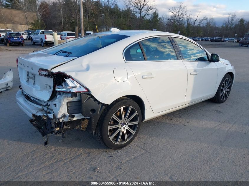 2016 VOLVO S60 INSCRIPTION T5 DRIVE-E PLATINUM LYV402FM3GB093665