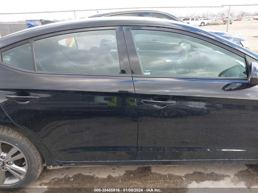 2018 HYUNDAI ELANTRA SEL - KMHD84LF0JU705940