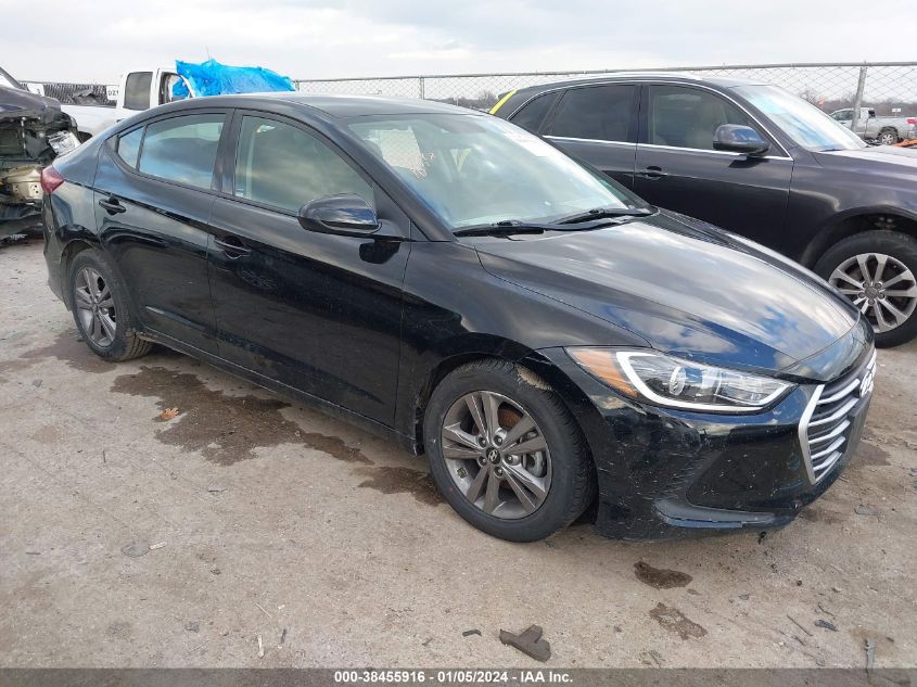 2018 HYUNDAI ELANTRA SEL - KMHD84LF0JU705940