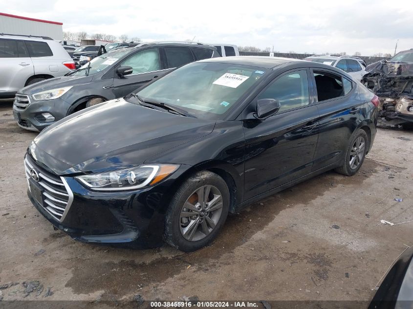 2018 HYUNDAI ELANTRA SEL - KMHD84LF0JU705940