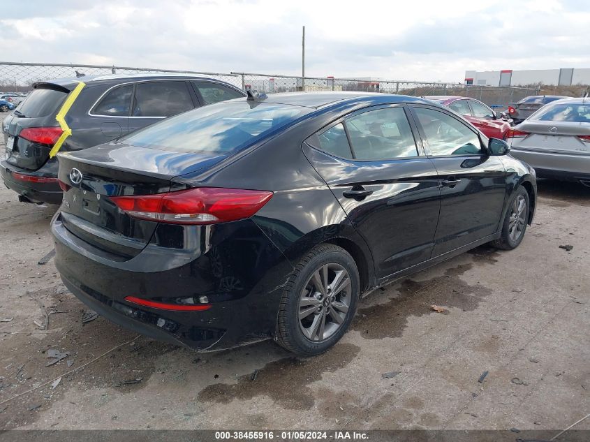 2018 HYUNDAI ELANTRA SEL - KMHD84LF0JU705940
