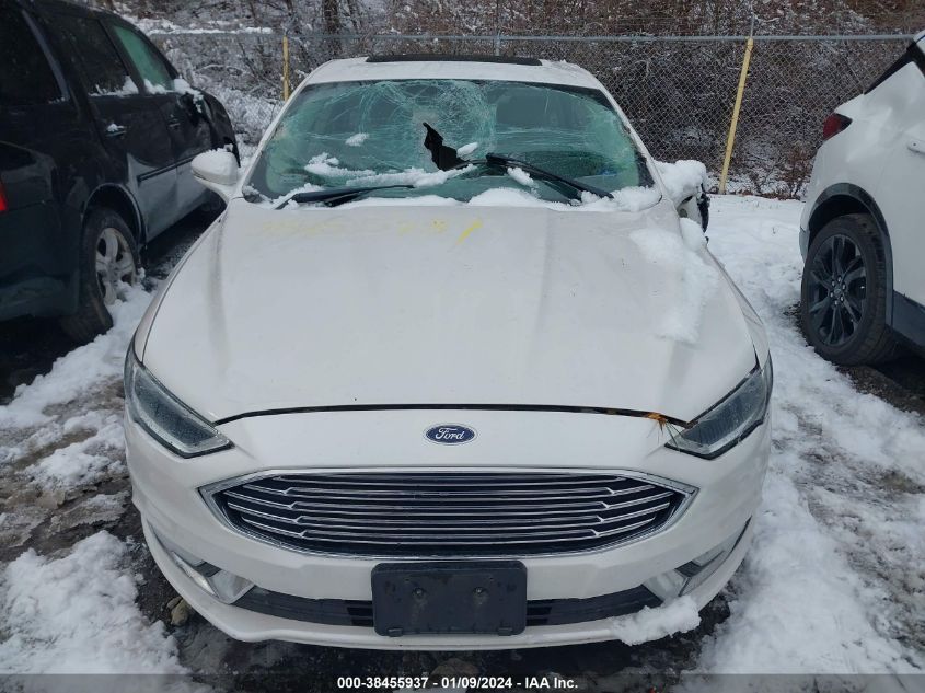 2017 FORD FUSION SE - 3FA6P0HD6HR115703