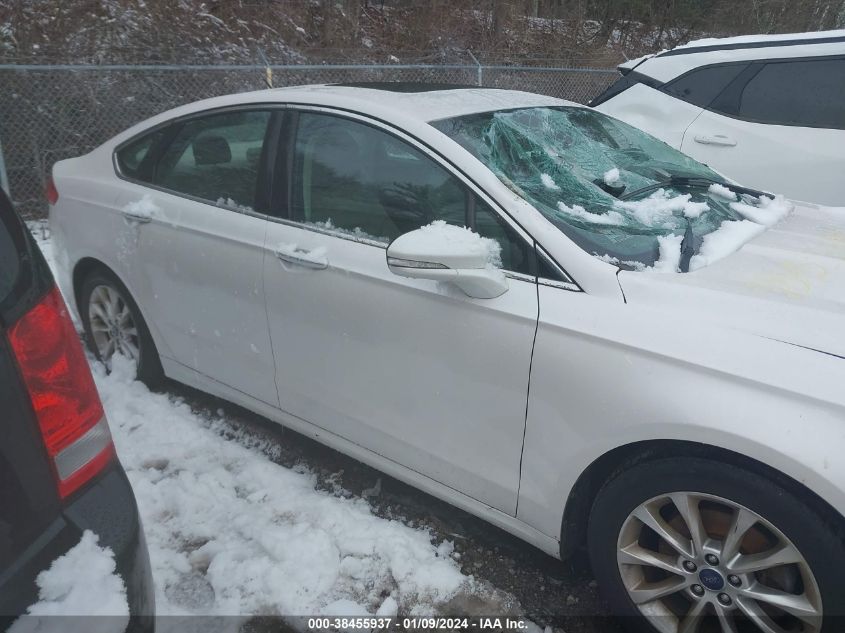 2017 FORD FUSION SE - 3FA6P0HD6HR115703