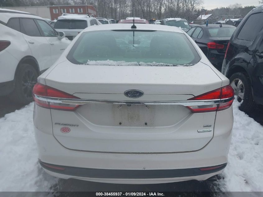 2017 FORD FUSION SE - 3FA6P0HD6HR115703