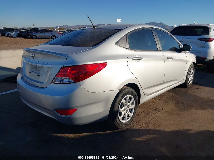 2013 HYUNDAI ACCENT GLS - KMHCT4AE4DU502039
