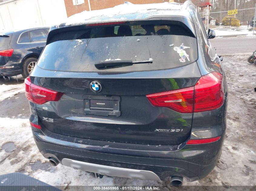 2019 BMW X3 XDRIVE30I - 5UXTR9C55KLR05087