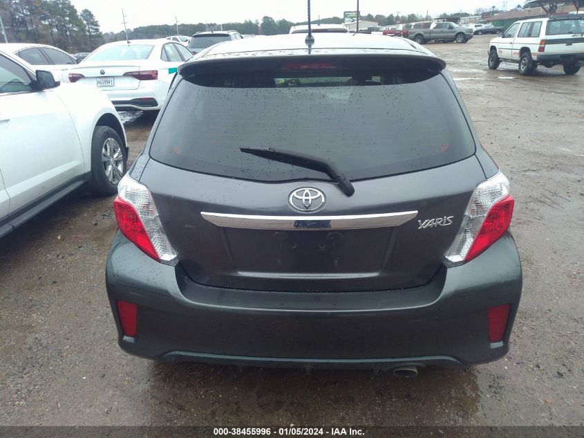 2013 TOYOTA YARIS SE - JTDKTUD34DD551901