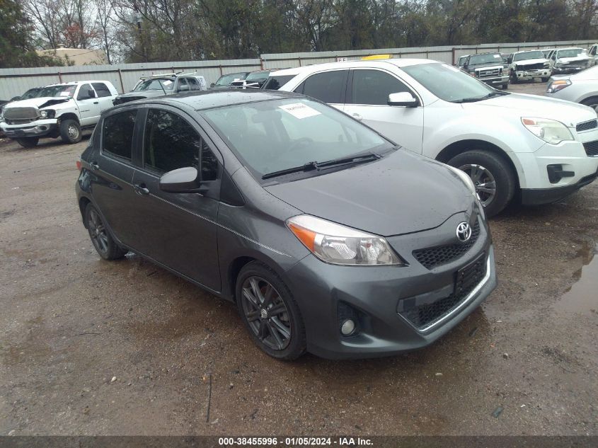 2013 TOYOTA YARIS SE - JTDKTUD34DD551901