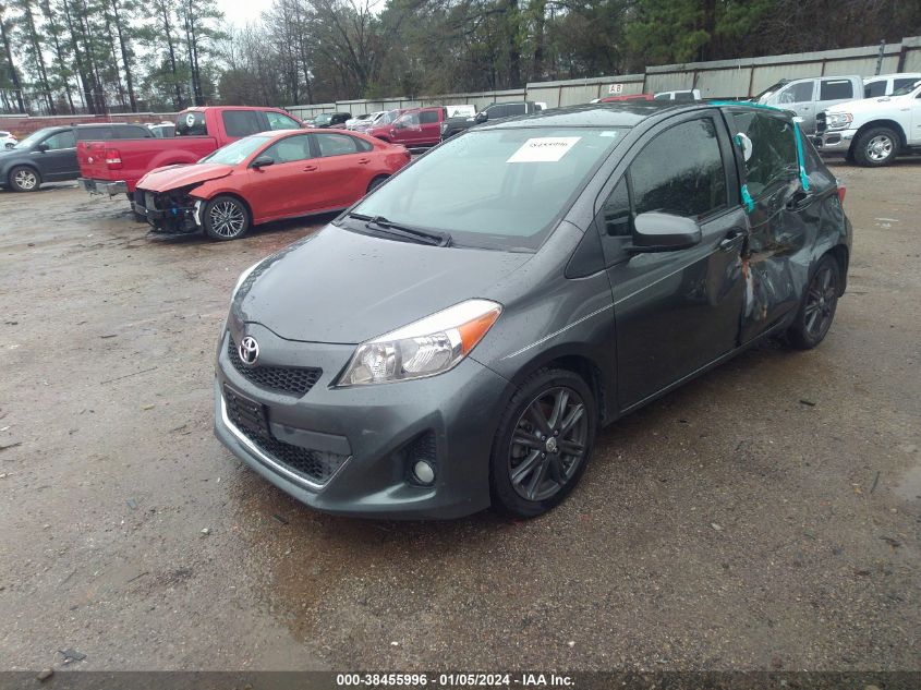 2013 TOYOTA YARIS SE - JTDKTUD34DD551901