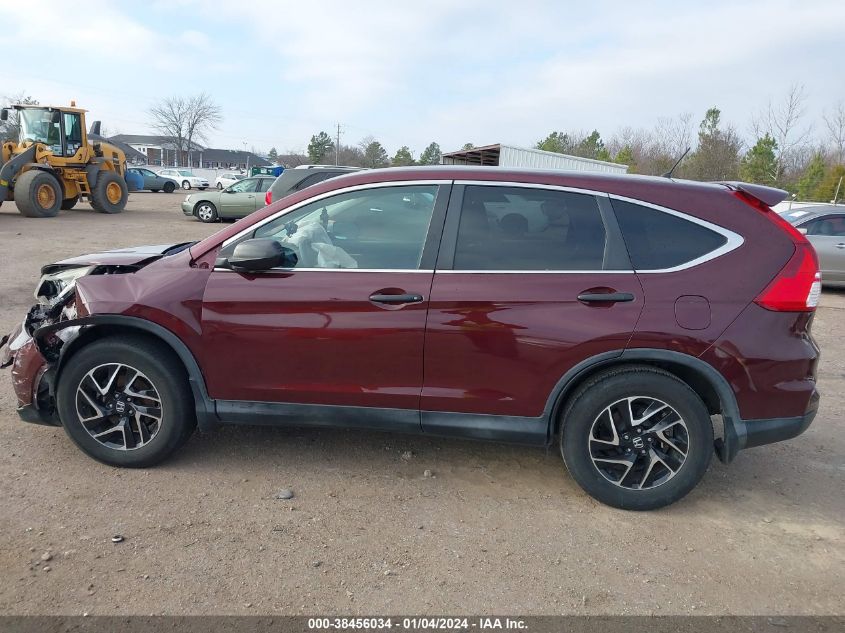 2016 HONDA CR-V SE - 2HKRM3H43GH518427