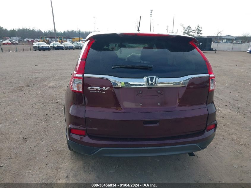 2016 HONDA CR-V SE - 2HKRM3H43GH518427
