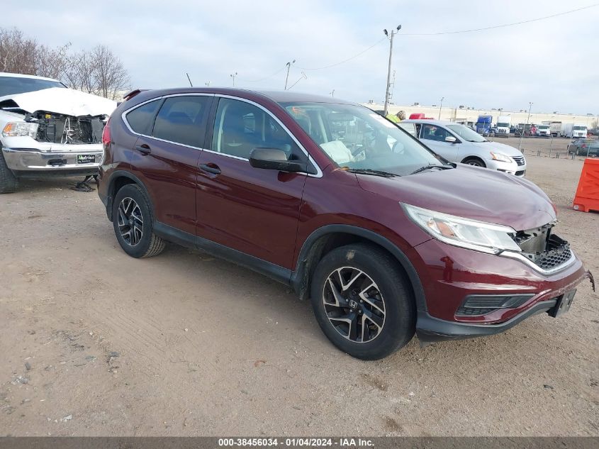 2016 HONDA CR-V SE - 2HKRM3H43GH518427