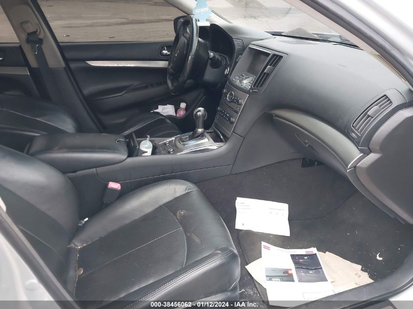 2013 INFINITI G37X - JN1CV6AR1DM766092