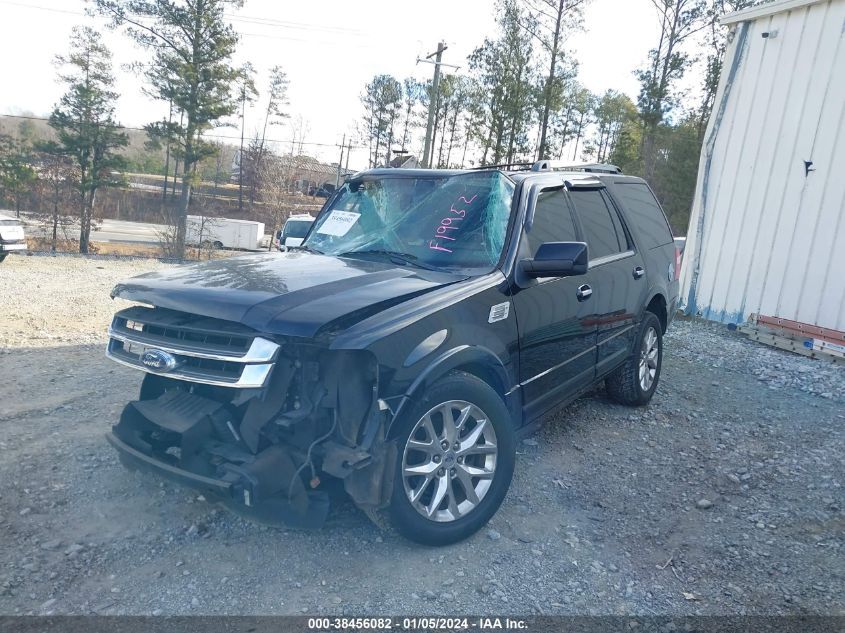 2016 FORD EXPEDITION LIMITED - 1FMJU1KT9GEF19952