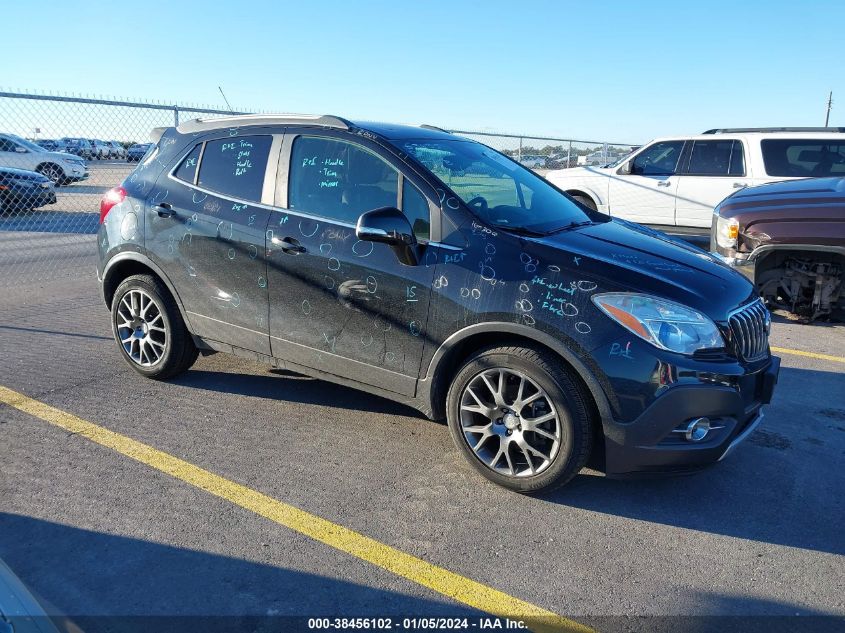 2016 BUICK ENCORE SPORT TOURING - KL4CJ1SM6GB634406