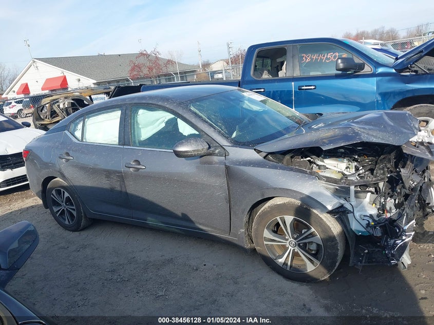 VIN 3N1AB8CV9PY317038 2023 NISSAN SENTRA SV