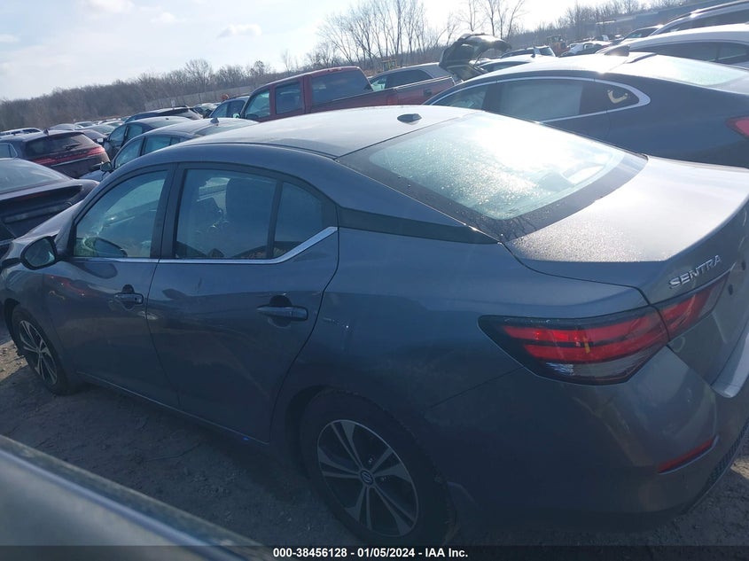 VIN 3N1AB8CV9PY317038 2023 NISSAN SENTRA SV