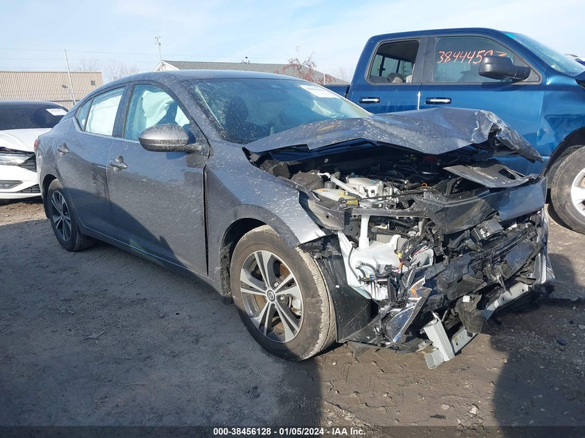VIN 3N1AB8CV9PY317038 2023 NISSAN SENTRA SV